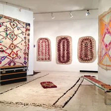 2014 summer mix central asian turkmen felts + Berber rugs