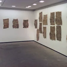 Mbuti loincloth exhibition at the Douglas Hyde Gallery, Dublin, Ireland, 1st of june - 18th of July 2012