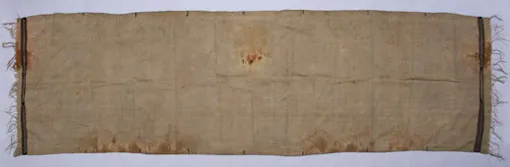 Ahel Telt / BeniOuarain women's wrapping textile 'tahraoukht'