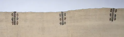 detail ofwomen's wrapping textile 'tahraoukht' (16)