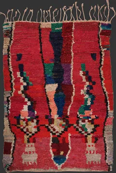 boucherouite MoroccanBerber rag rug TM 1453