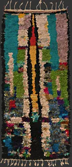 boucherouite Moroccan Berber rag rug TM 1465