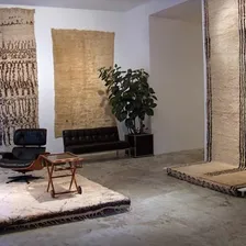 an exhibition of Beni Ouarain rugs in the Vienna gallery, Schleifmuehlgasse 13, 18th of November - 18th of December 2004