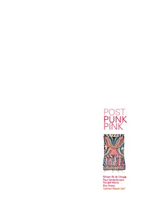 Post Punk Pink cover