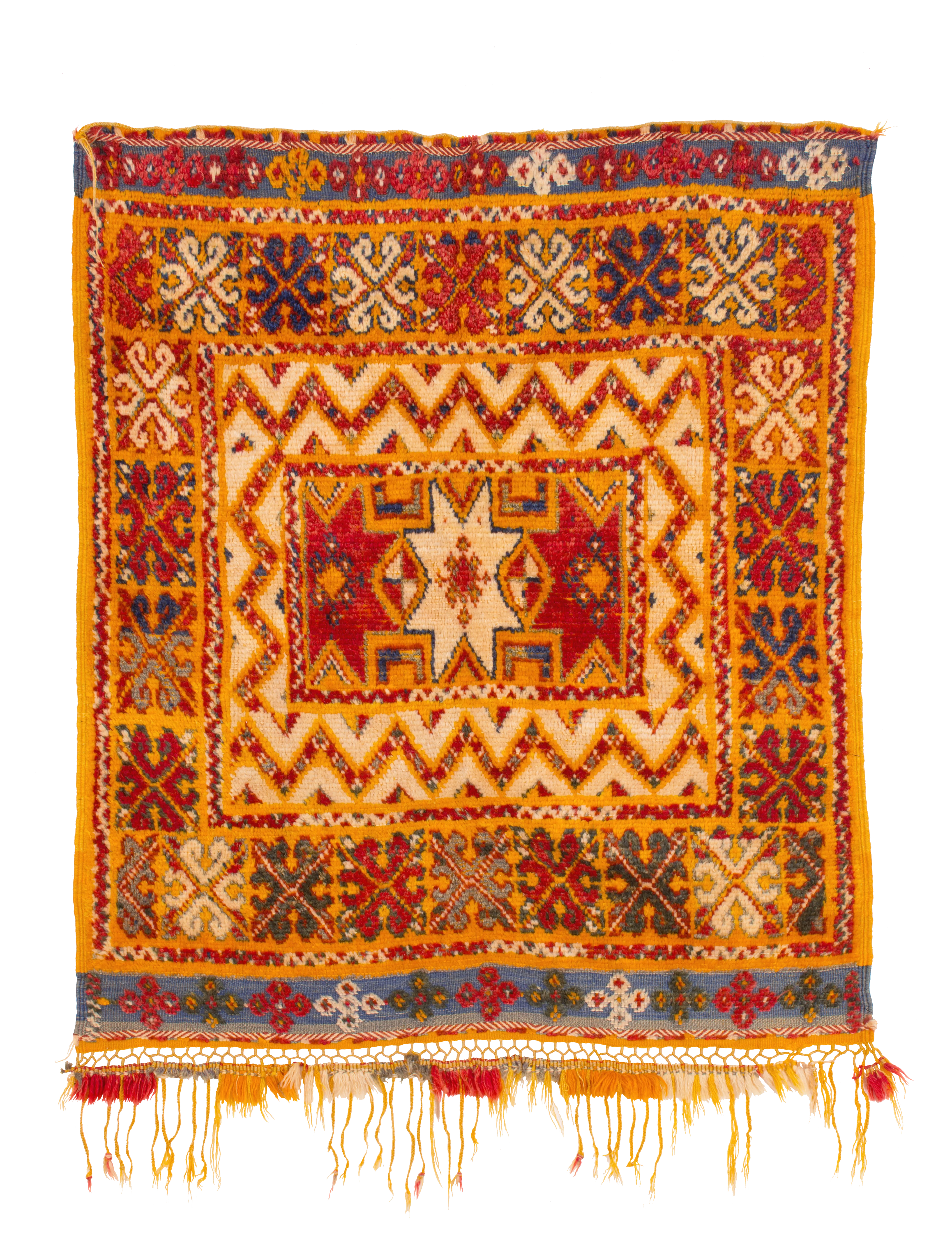 TM 1910 - Ait Ouaouzguite (Ait Ouarghada) pile rug (prestige saddle cover)
