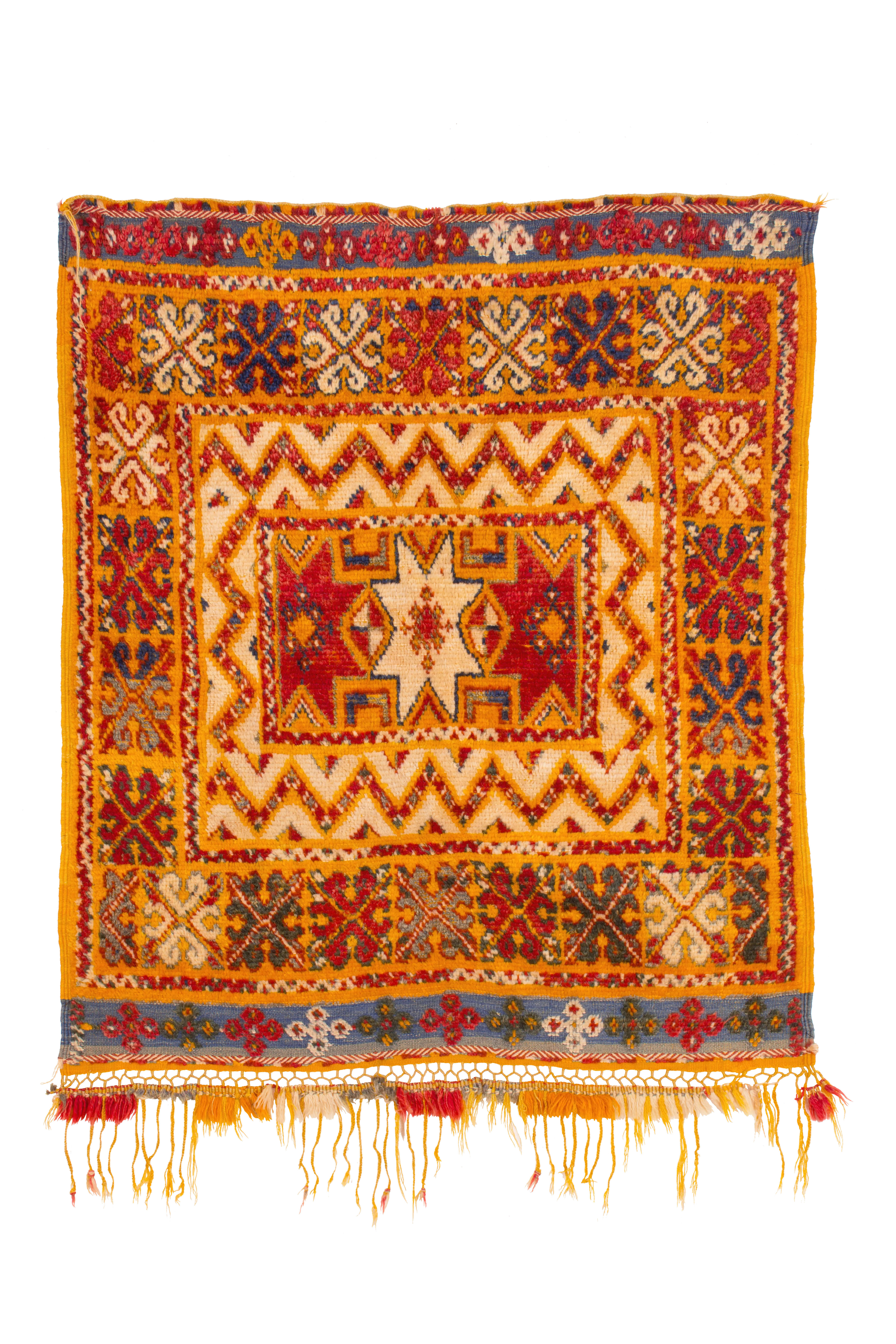 TM 1910 - Ait Ouaouzguite (Ait Ouarghada) pile rug (prestige saddle cover)