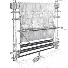 Vertical Berber loom — Techniques et culture cover