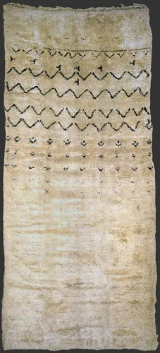 Beni Ouarain carpet / Teppich, ca. 1930