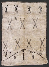 marmoucha or ait seghrouchene rug