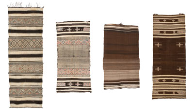 striped stars: Ait Ouaouzguite kilims