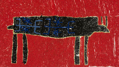 article on (late) Moroccan animal rugs
