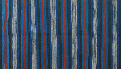 indigo Berber shawls