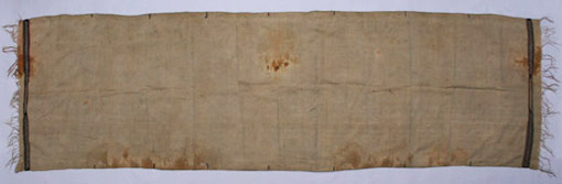 Ahel Telt / BeniOuarain women's wrapping textile 'tahraoukht'