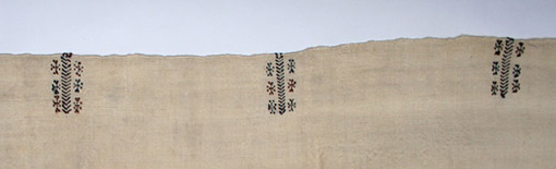 detail ofwomen's wrapping textile 'tahraoukht' (16)